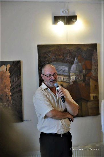 Gheorghe COMAN la Galeria Luceafărul a Centrului Cultural „Mihai Eminescu” Buc. 2022