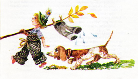OCTAVIA TARALUNGA - ilustratii din "ISPRAVILE lui GUGUTA" de SPIRIDON VANGHELI Editura Ion Creanga 1985