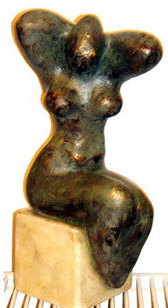 CONSTANTIN NICOLIN - NUD, bronz