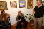 Tony STANCIU la vernisajul expozitiei sale de la Galeria ANA 25 mai 2012