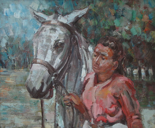 PAUL CONSTANTIN - „Boieroaică și cal”