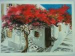 Marius BURUIANA - "Grecia" - Pastel, 30x40 cm