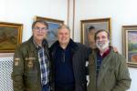 Pictorii Corneliu Dragan Targoviste, Mihai Potcoava si Radu Gheorghian la 16 febr 2016