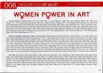 Lista artistelor participante la Expozitia "WOMEN POWER IN ART" de la Castelul Cantacuzino Busteni 21.02-27.10.2019
