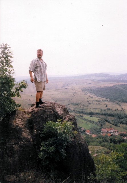 Dimitrie Tony STANCIU la Zvecean Kosovo Serbia aug. 2002